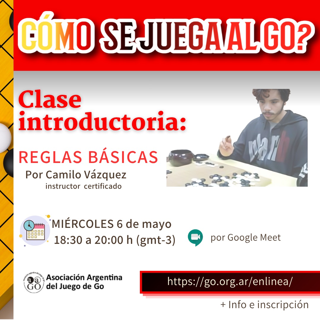 Clase de introducción al go - Reglas básicas