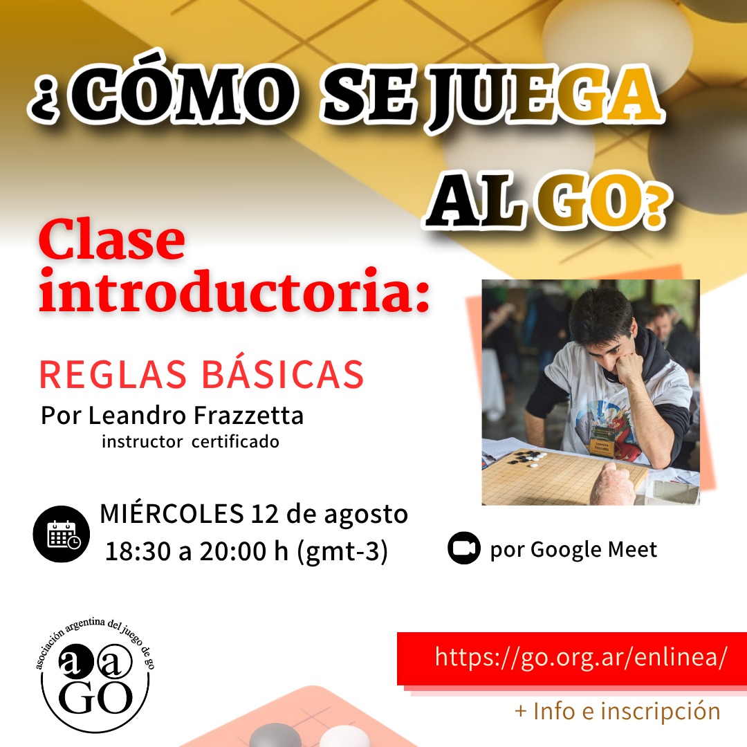 Clase de introducción al go - Reglas básicas