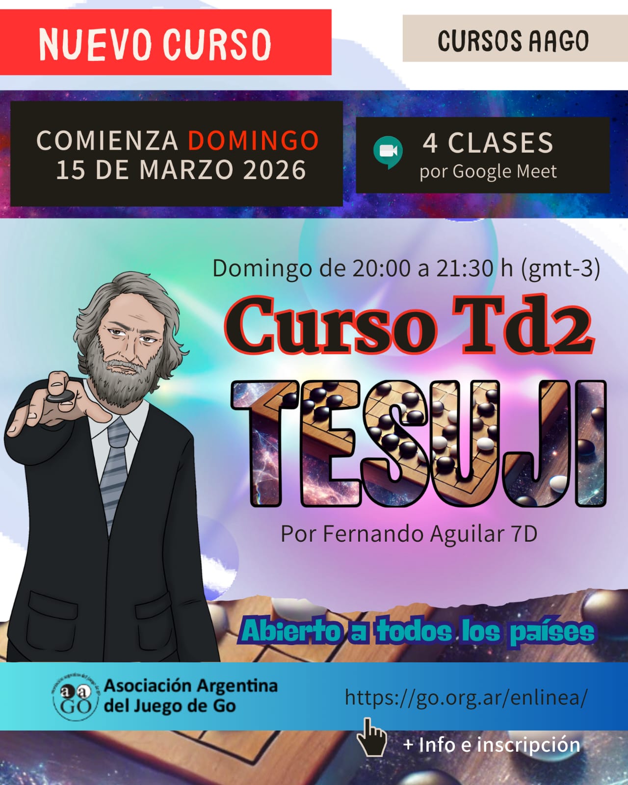 Curso Tesuji - Nivel 1+2