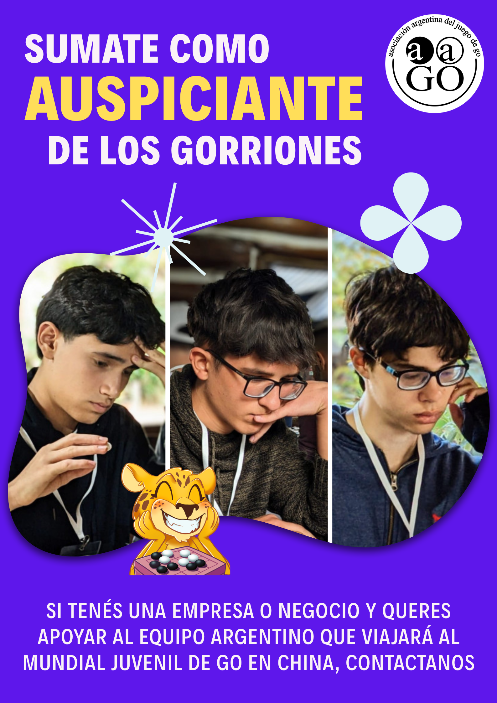Búsqueda de auspiciantes para Los Gorriones
