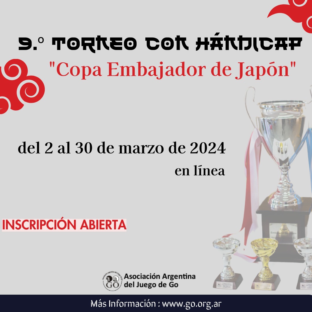 9.º Torneo con hándicap “Copa Embajador de Japón”
