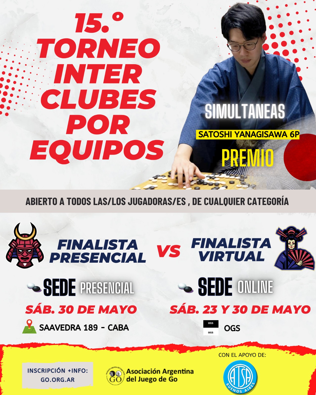 15.º Torneo Interclubes por Equipos