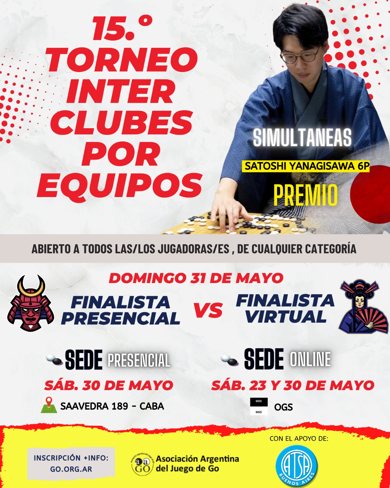 15.º Torneo Interclubes por Equipos
